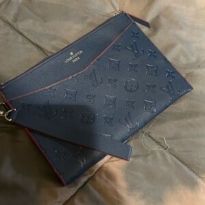 Inspired Navy Blue Clutch* READ